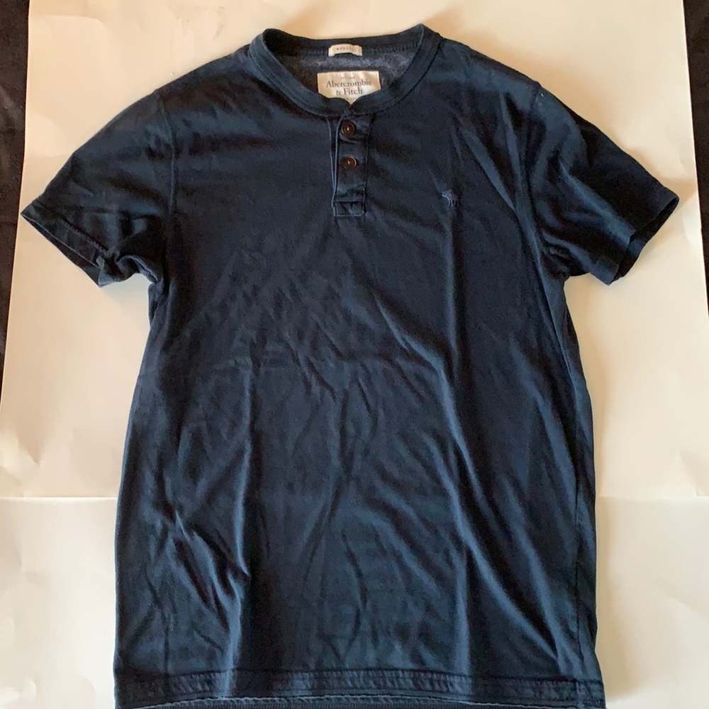 Abercrombie black muscle tee